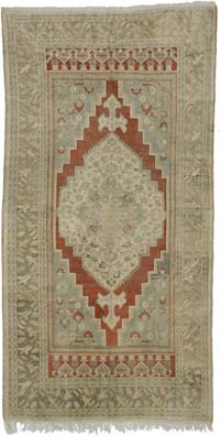 El Dokuma Vintage Halı - 195 cm x 381 cm