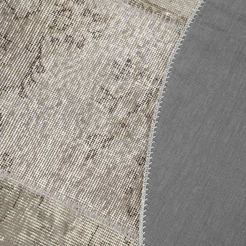 Alfombra De Retazos Turca Sobre-Teñida - 180 cm x 180 cm - K0052368