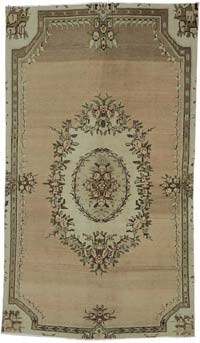 El Dokuma Vintage Halı - 150 cm x 256 cm