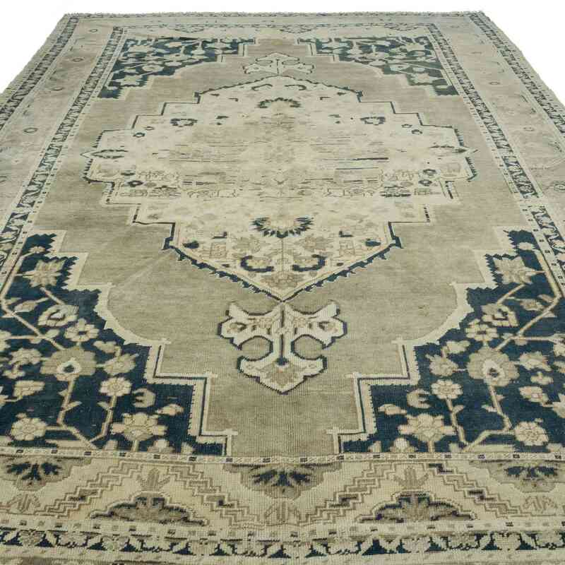 El Dokuma Vintage Halı - 216 cm x 356 cm - K0052539