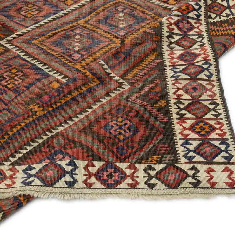 Vintage Van Kilim Rug - 4' 8" x 10' 3" (56" x 123") - K0053448