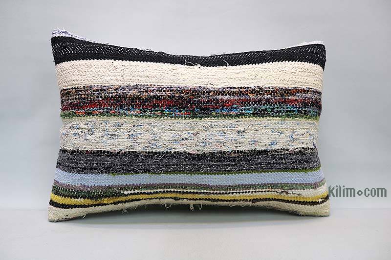 Kilim Yastık Kılıfı - 60 cm x 40 cm - K0053553