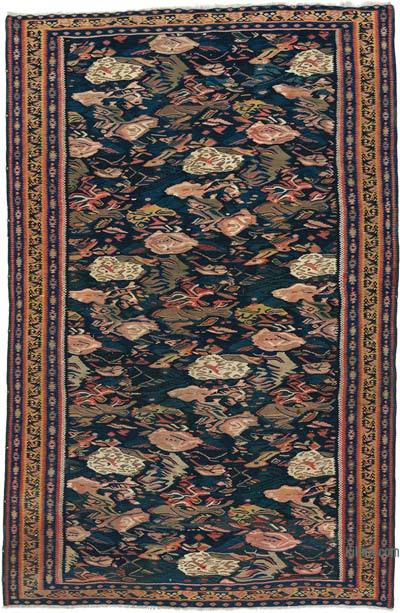 Alfombra Kilim Oriental Vintage - 127 cm x 194 cm