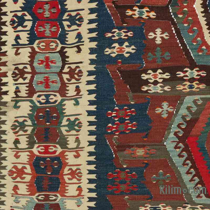 Antique Aydin Kilim Rug - 5' 3" x 8' 8" (63 in. x 104 in.) - K0053711