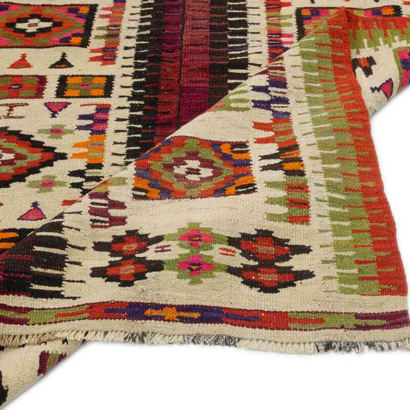Vintage Herki Kilim - 143 cm x 226 cm - K0053713