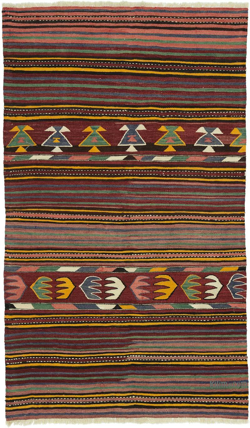 Vintage Konya Kilim Rug - 4'  x 6' 9" (48" x 81") - K0053714