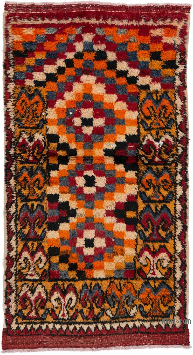 Vintage Anadolu Tülü - 99 cm x 183 cm - K0053747
