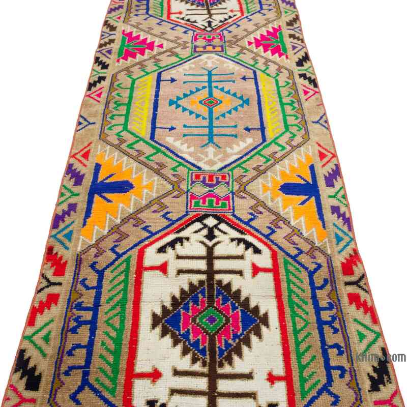 Vintage Anadolu Yolluk - 86 cm x 451 cm - K0053759