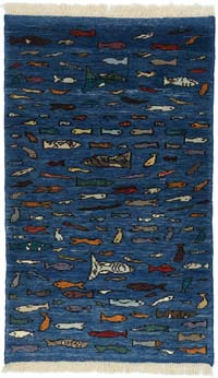 New Turkish Pile Rug - 2' 11" x 4' 10" (35" x 58")
