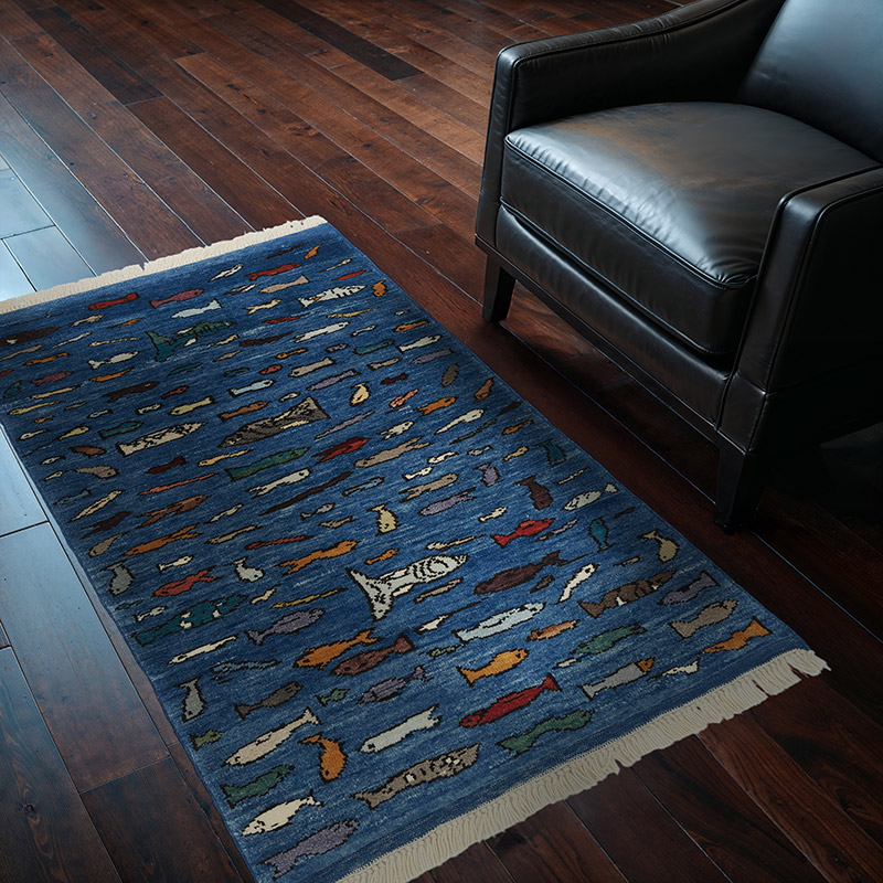 Yeni Kök Boya Hali - 89 cm x 147 cm - K0053766