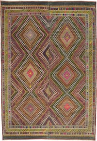 Çok Renkli Yuntdağ Cicim - 166 cm x 240 cm
