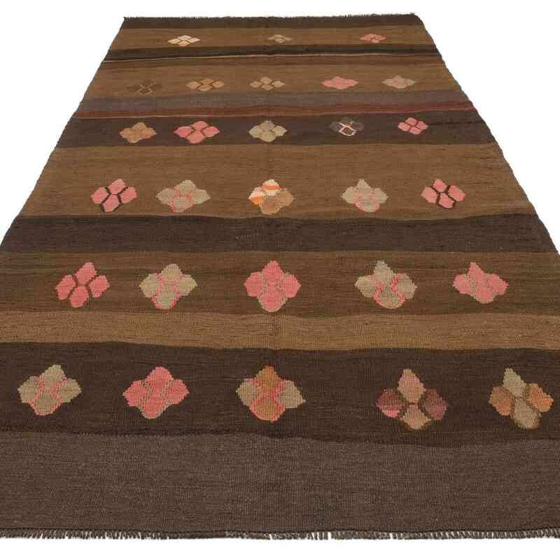 Vintage Anatolian Kilim Rug - 4' 6" x 10' 2" (54" x 122") - K0054043