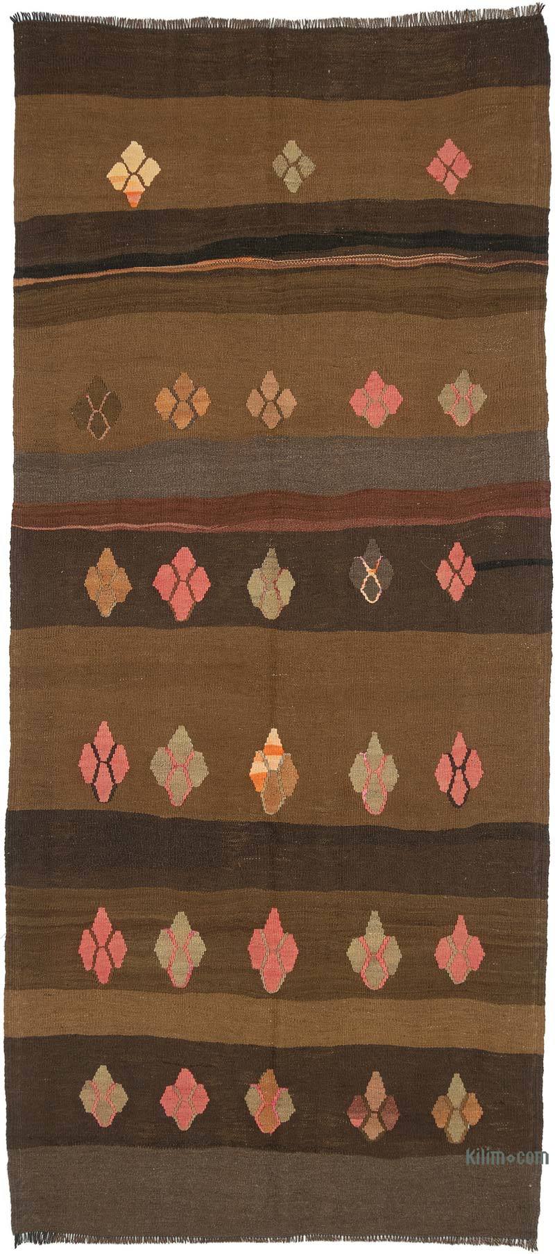 Vintage Anatolian Kilim Rug - 4' 6" x 10' 2" (54" x 122") - K0054043