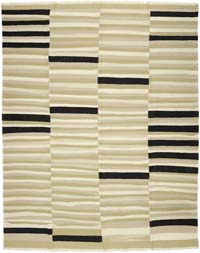 Beige New Handwoven Turkish Kilim Rug