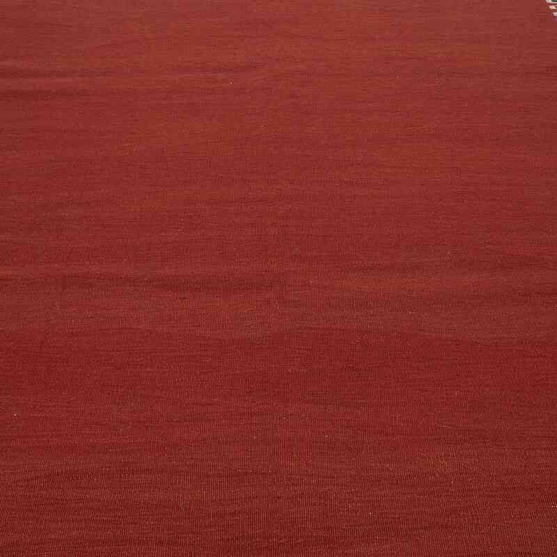 Red New Handwoven Turkish Kilim Rug - K0054074