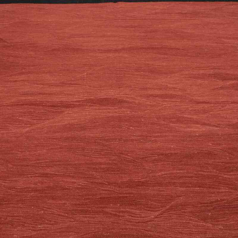 Kırmızı, Siyah Yeni El Dokuma Kilim - K0054080