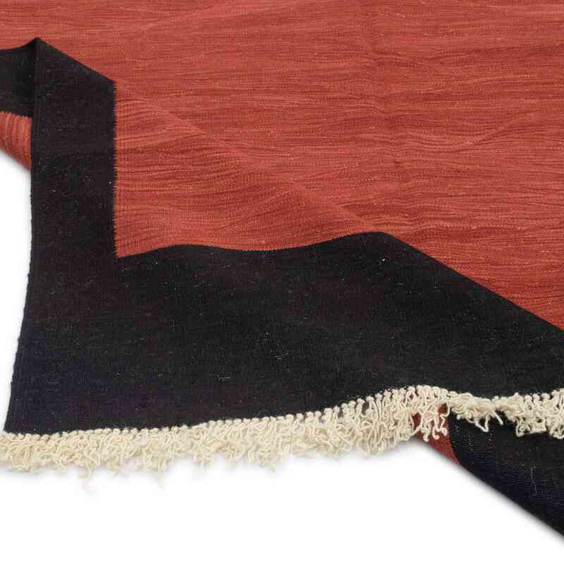 Kırmızı, Siyah Yeni El Dokuma Kilim - K0054080