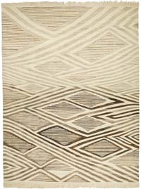 New Handwoven Turkish Kilim Rug - 13' 9" x 17' 9" (165" x 213")
