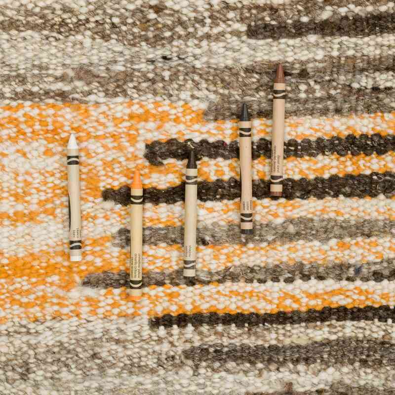 Nueva Alfombra Turca Kilim - 410 cm x 521 cm - K0054092