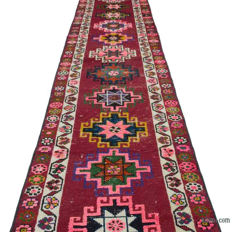 Alfombra Vintage de pasillo - 80 cm x 423 cm - K0054186