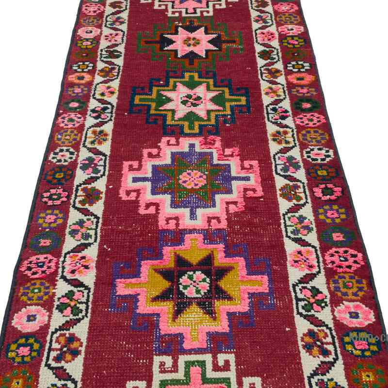 Alfombra Vintage de pasillo - 80 cm x 423 cm - K0054186