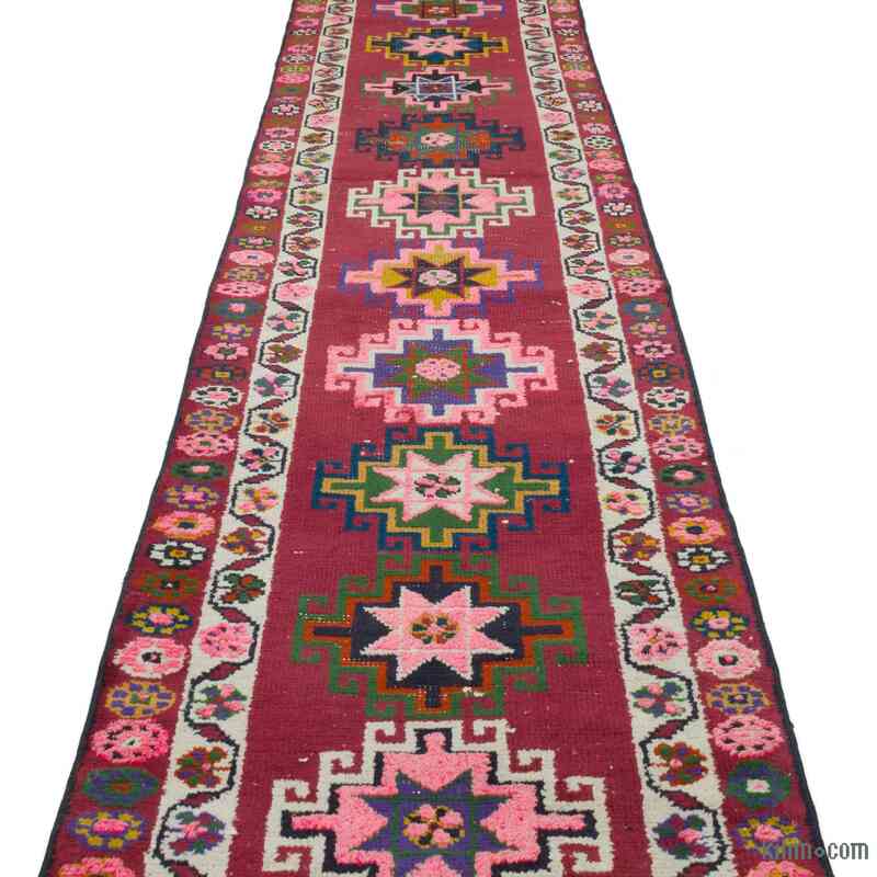 Alfombra Vintage de pasillo - 80 cm x 423 cm - K0054186