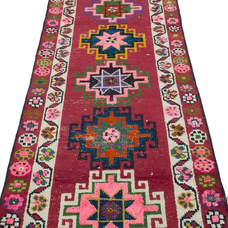 Alfombra Vintage de pasillo - 80 cm x 423 cm - K0054186