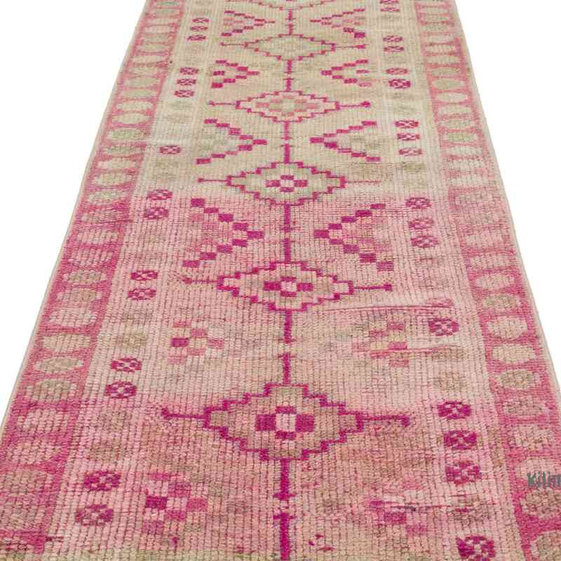 Alfombra Vintage de pasillo - 92 cm x 394 cm - K0054193