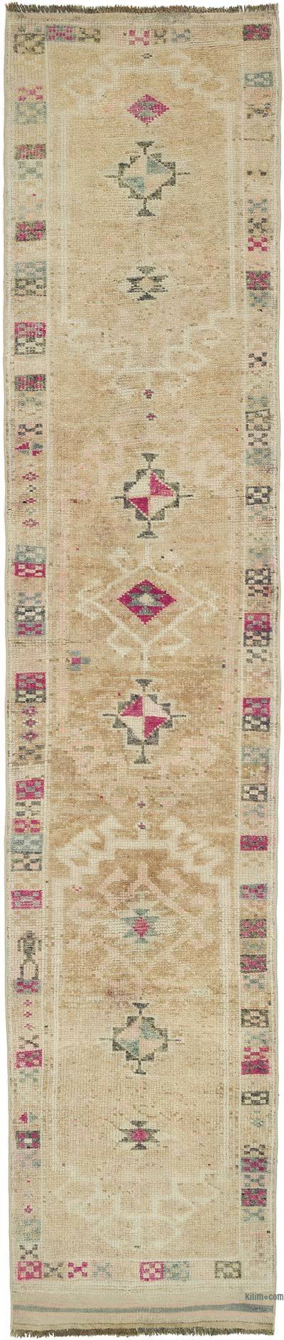 Vintage Anadolu Yolluk - 82 cm x 394 cm