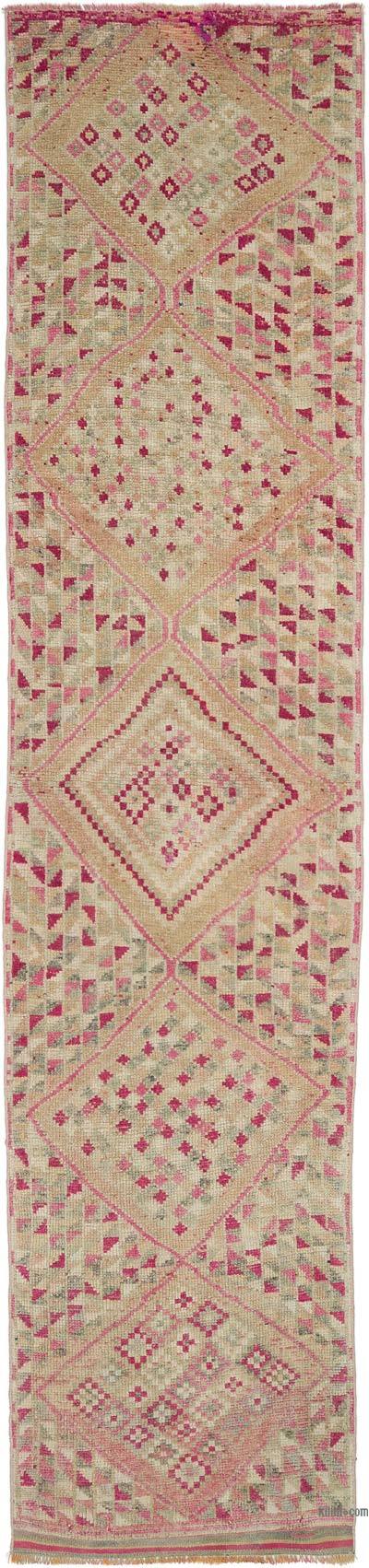 Alfombra Vintage de pasillo - 89 cm x 392 cm