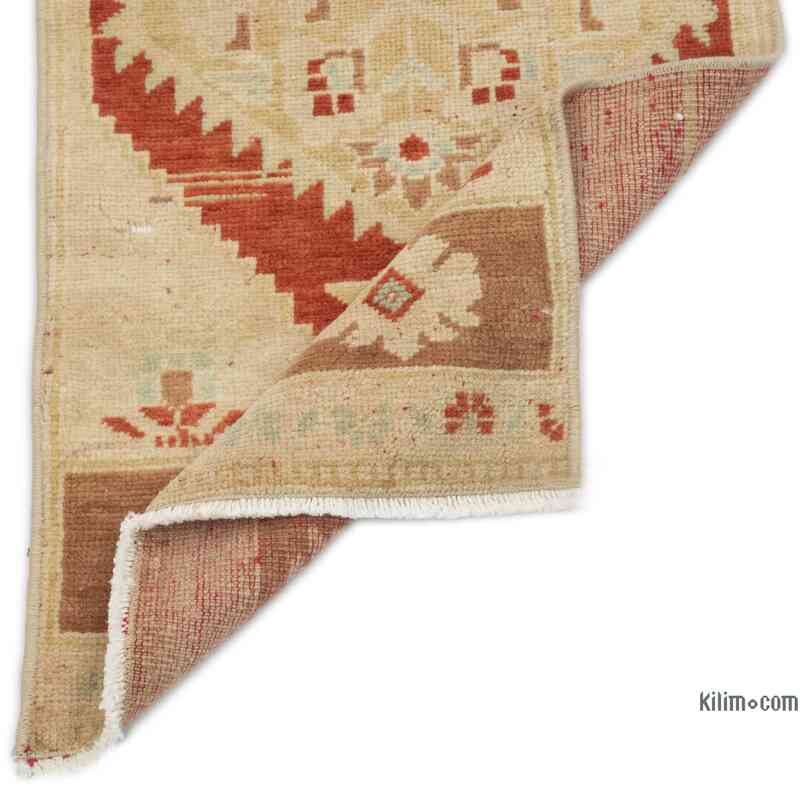 Alfombra Vintage Turca Anudada a Mano - 42 cm x 84 cm - K0054277