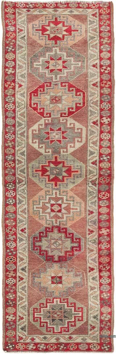 Alfombra Vintage de pasillo - 82 cm x 270 cm