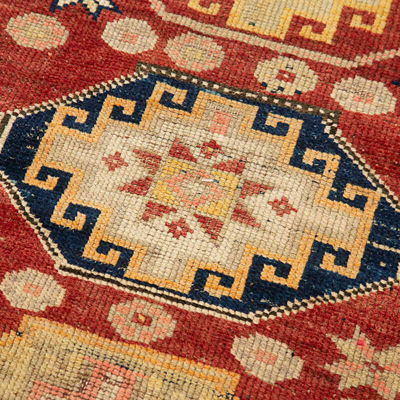 Alfombra Vintage de pasillo - 89 cm x 384 cm - K0054300