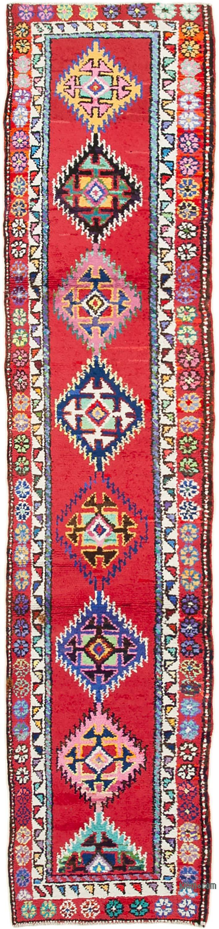 Vintage Anadolu Yolluk - 87 cm x 395 cm - K0054342