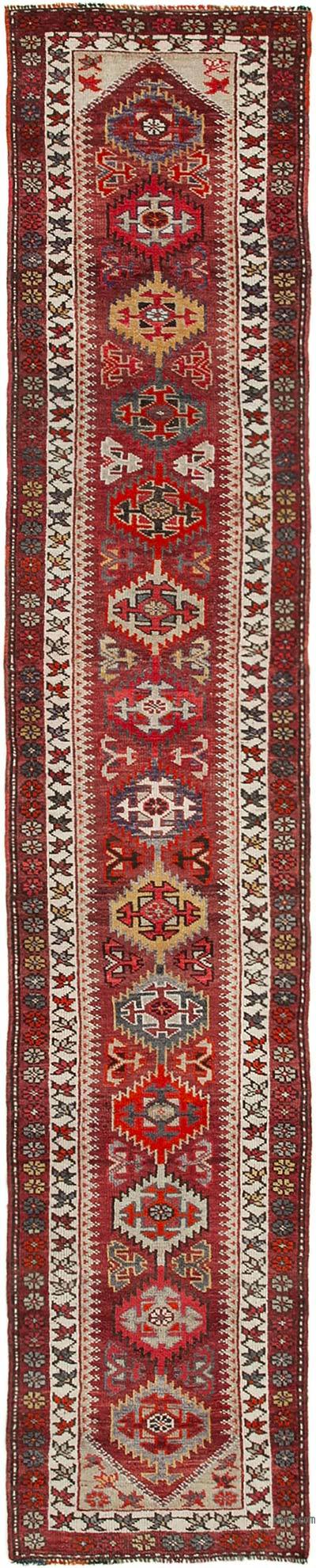 Vintage Anadolu Yolluk - 76 cm x 418 cm