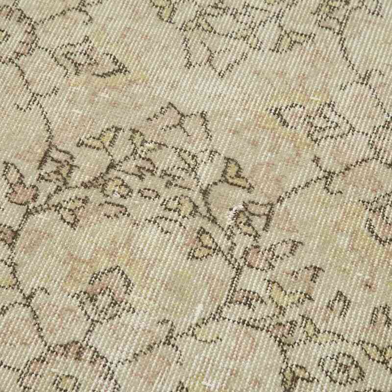 Boyalı El Dokuma Vintage Halı Yolluk - 80 cm x 299 cm - K0054472