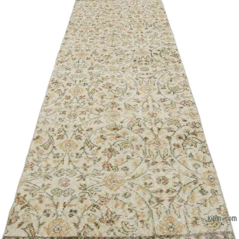 Vintage Turkish Runner Rug - 2' 7" x 9' 6" (31" x 114") - K0054476