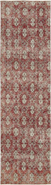 Alfombra Turca Vintage De Pasillo - 91 cm x 326 cm