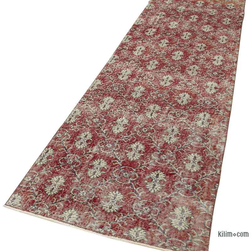Alfombra Turca Vintage De Pasillo - 91 cm x 326 cm - K0054505
