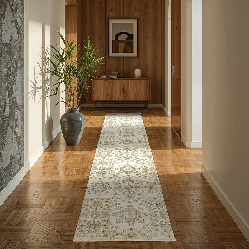 Alfombra Turca Vintage De Pasillo - 81 cm x 272 cm - K0054510