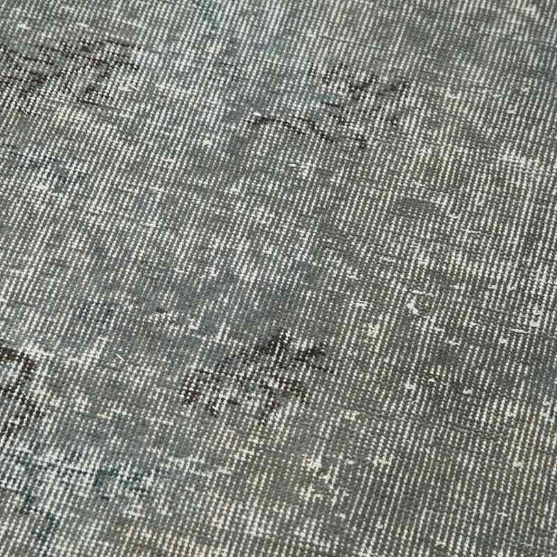 Grey Over-dyed Turkish Vintage Runner Rug - 2' 7" x 10'  (31 in. x 120 in.) - K0054516