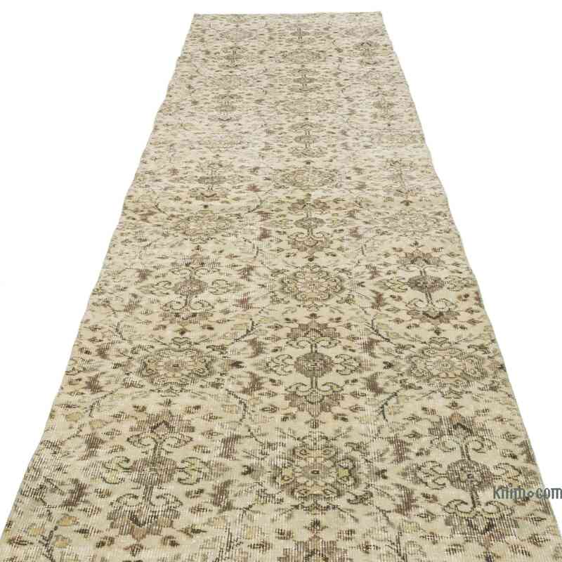 Vintage Turkish Runner Rug - 2' 11" x 10' 5" (35" x 125") - K0054549