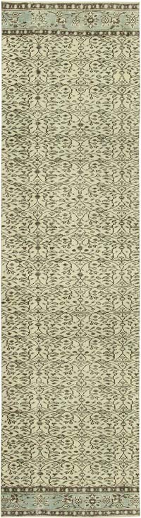 Vintage Turkish Runner Rug - 2' 11" x 11' 1" (35" x 133")