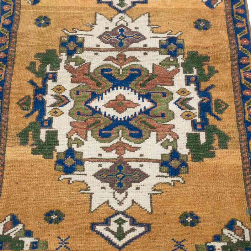 Vintage Turkish Hand-Knotted Rug - 1' 10" x 3' 1" (22 in. x 37 in.) - K0054613