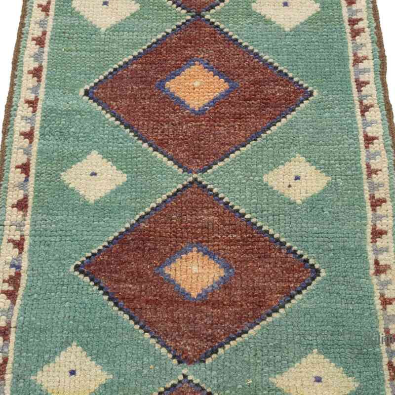 Vintage Turkish Hand-Knotted Rug - 1' 8" x 3' 1" (20 in. x 37 in.) - K0054626