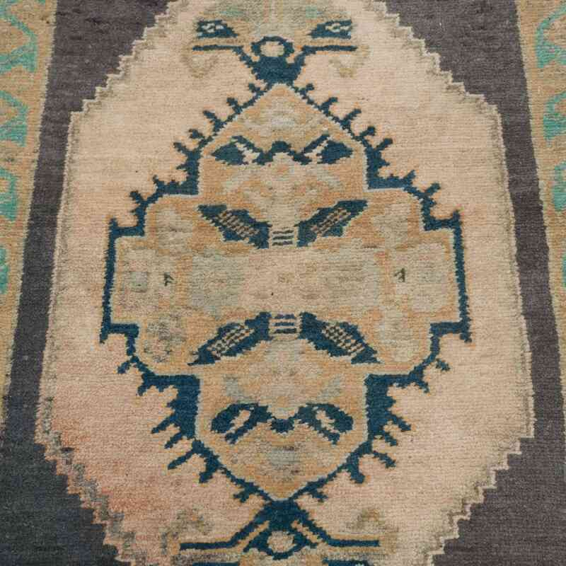 Vintage Turkish Hand-Knotted Rug - 1' 9" x 2' 9" (21" x 33") - K0054775