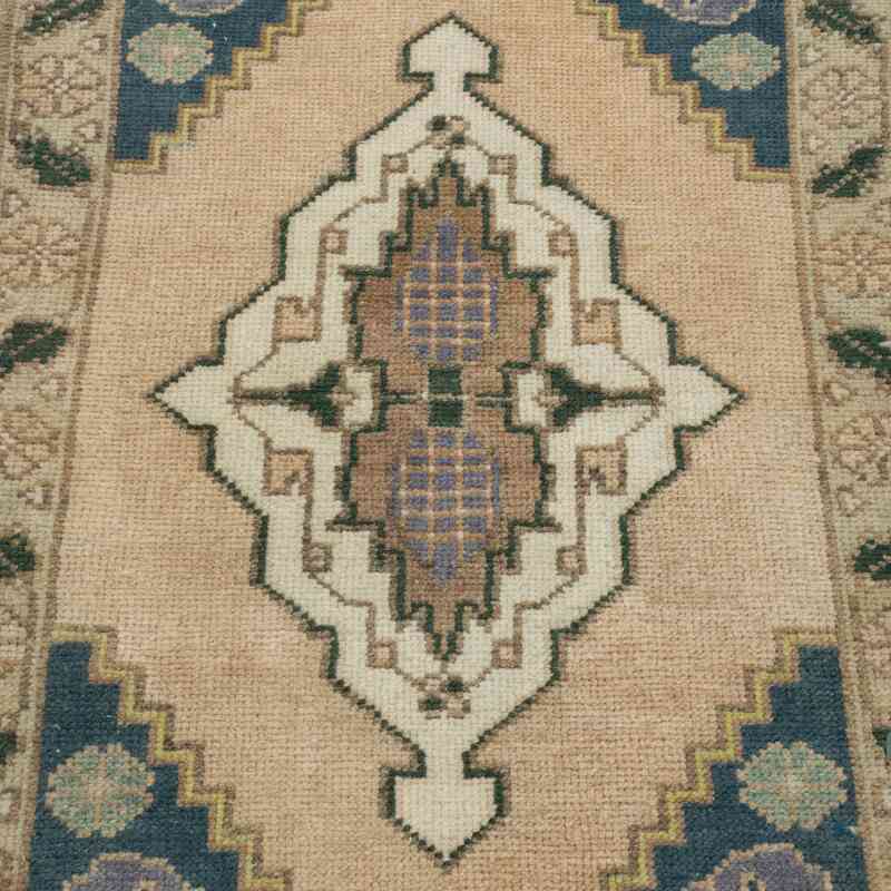 Vintage Turkish Hand-Knotted Rug - 1' 10" x 3' 1" (22" x 37") - K0054778