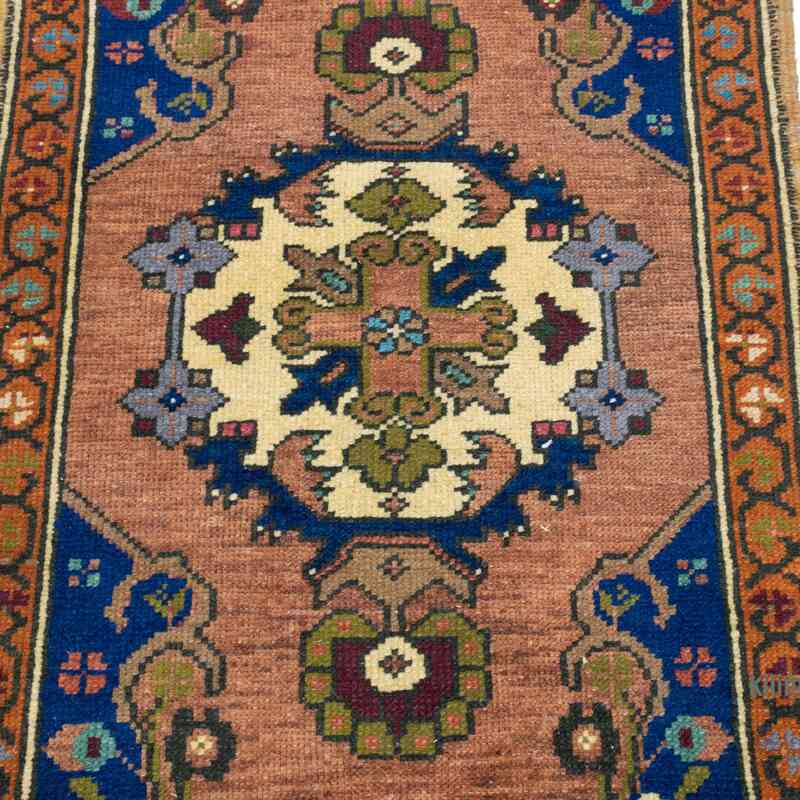 Vintage Turkish Hand-Knotted Rug - 1' 9" x 3' 1" (21 in. x 37 in.) - K0054791