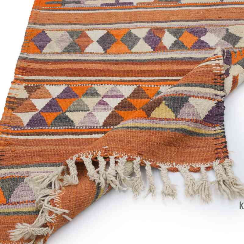 Vintage Tribal Kilim Runner - 2' 11" x 9' 5" (35" x 113") - K0054812