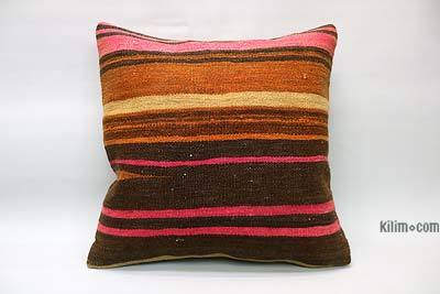 No 345 Kilim Pillow,Striped Pillow,Oriental Pillow,Handwoven Pillow,12x42 Cushion Pillow,Lumbar Pillow,Handmade Pillow,Bedroom Pillow